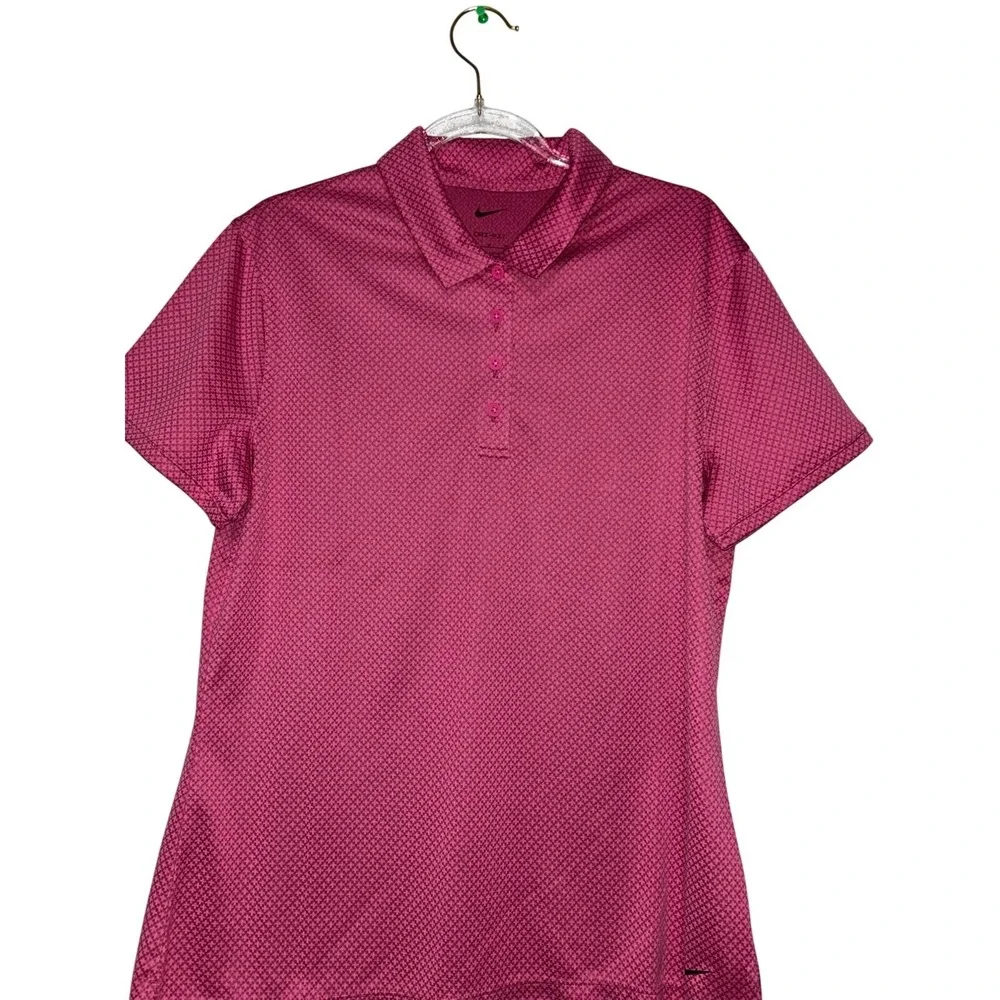 Nike Women's Dri-Fit Victory‎ Textured Golf Polo Shirt Athletic Performance